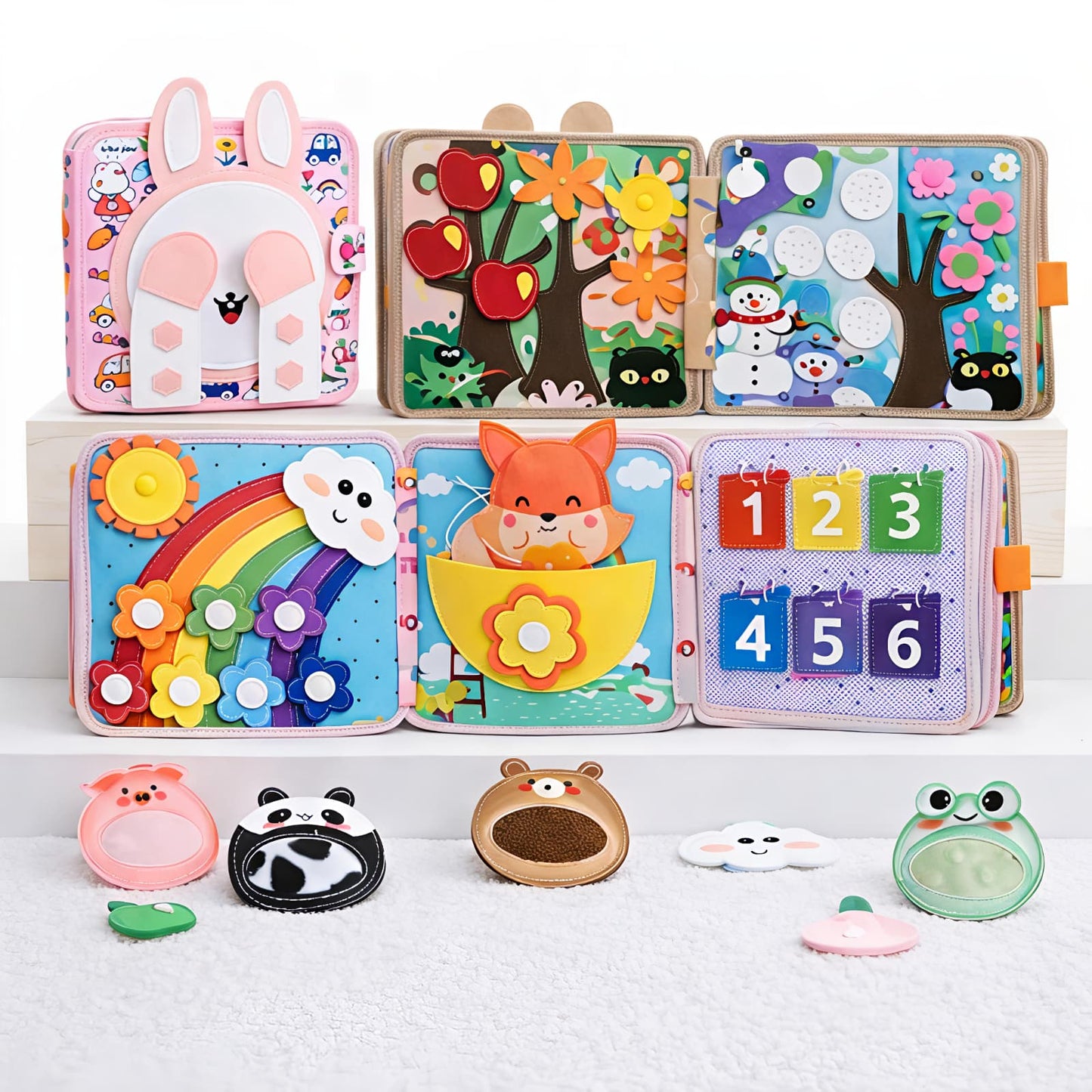 EduKids™ – Montessori Livre Éducatif dès 2 ans