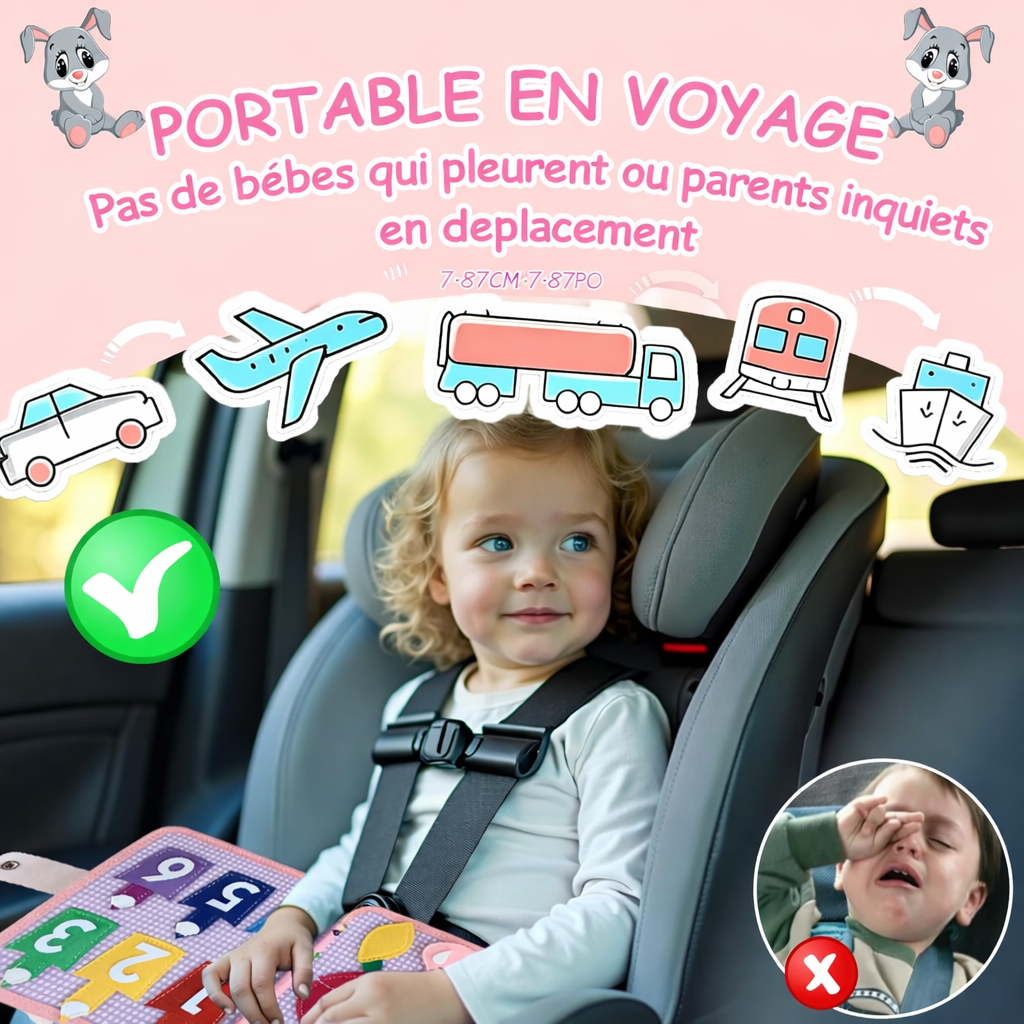 EduKids™ – Montessori Livre Éducatif dès 2 ans