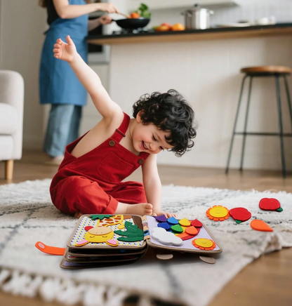 EduKids™ – Montessori Educational Book for ages 2 and up